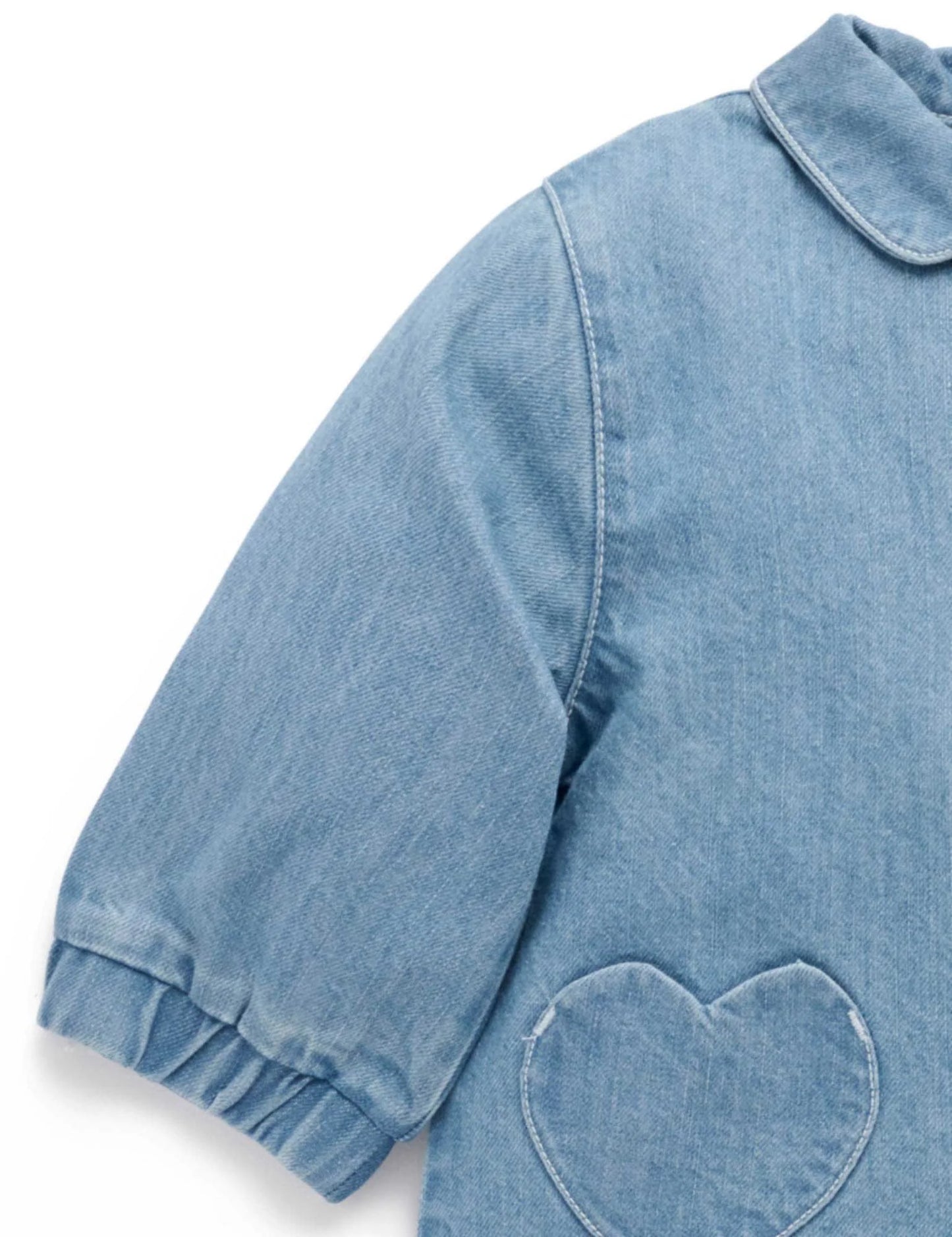 Denim Shacket - Faded Denim