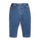 Straight Leg Jeans - Mid Denim