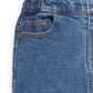Straight Leg Jeans - Mid Denim