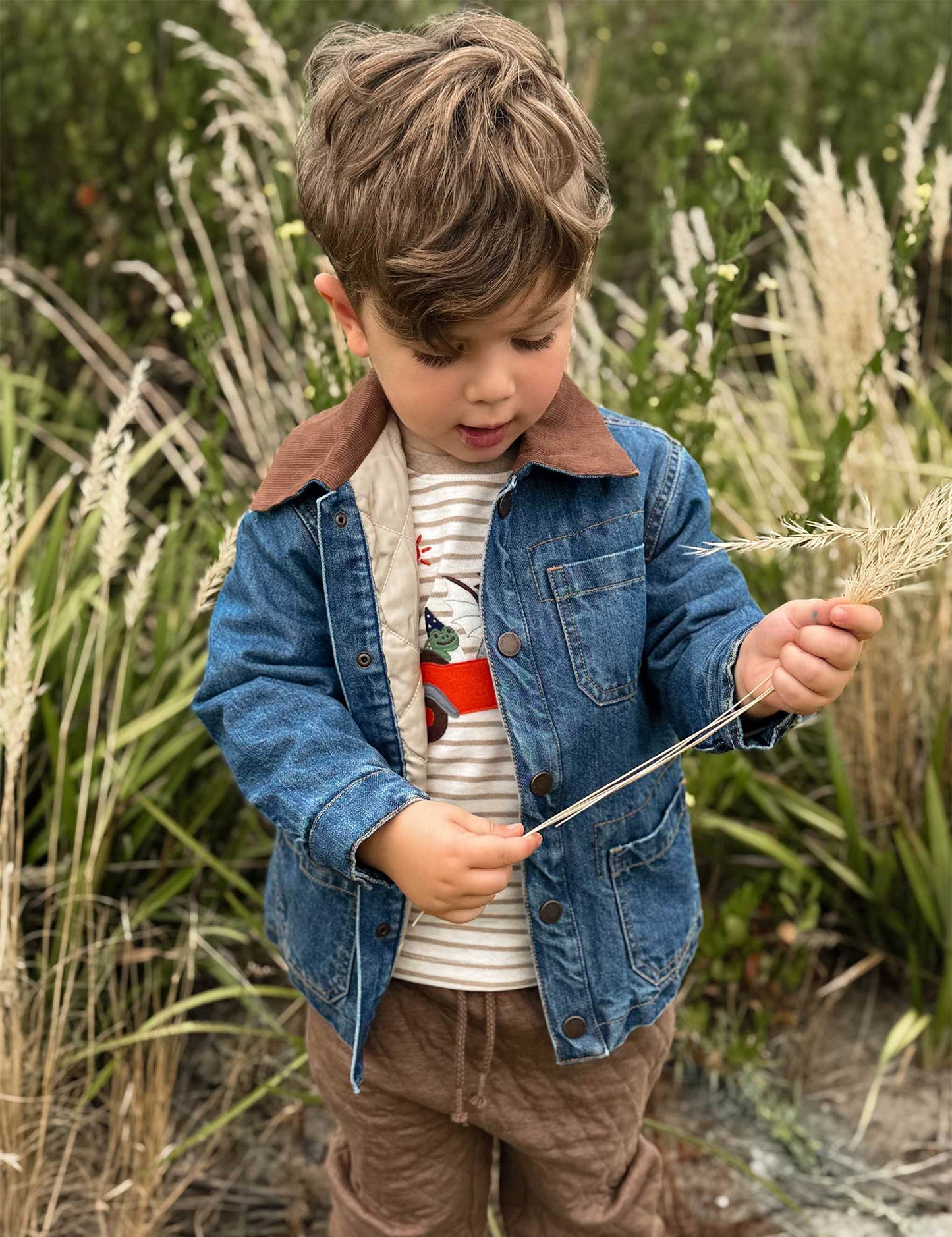Denim Worker Jacket - Mid Denim