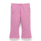 Flared Leggings - Grape Miniu Floral