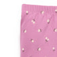 Flared Leggings - Grape Miniu Floral