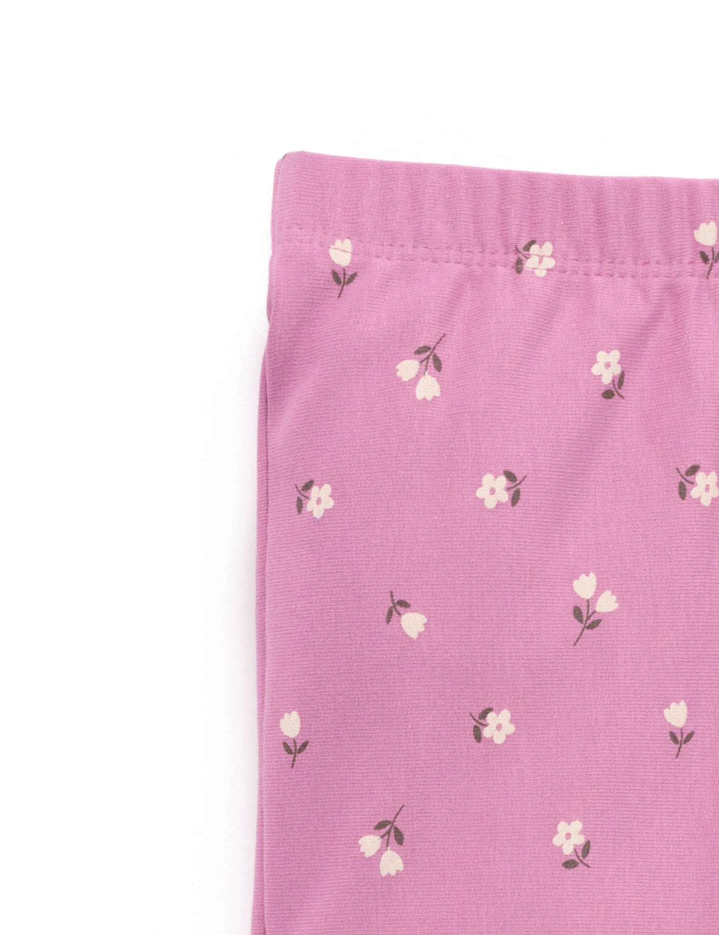 Flared Leggings - Grape Miniu Floral