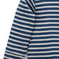 Henley Waffle Top - Blueberry Stripe