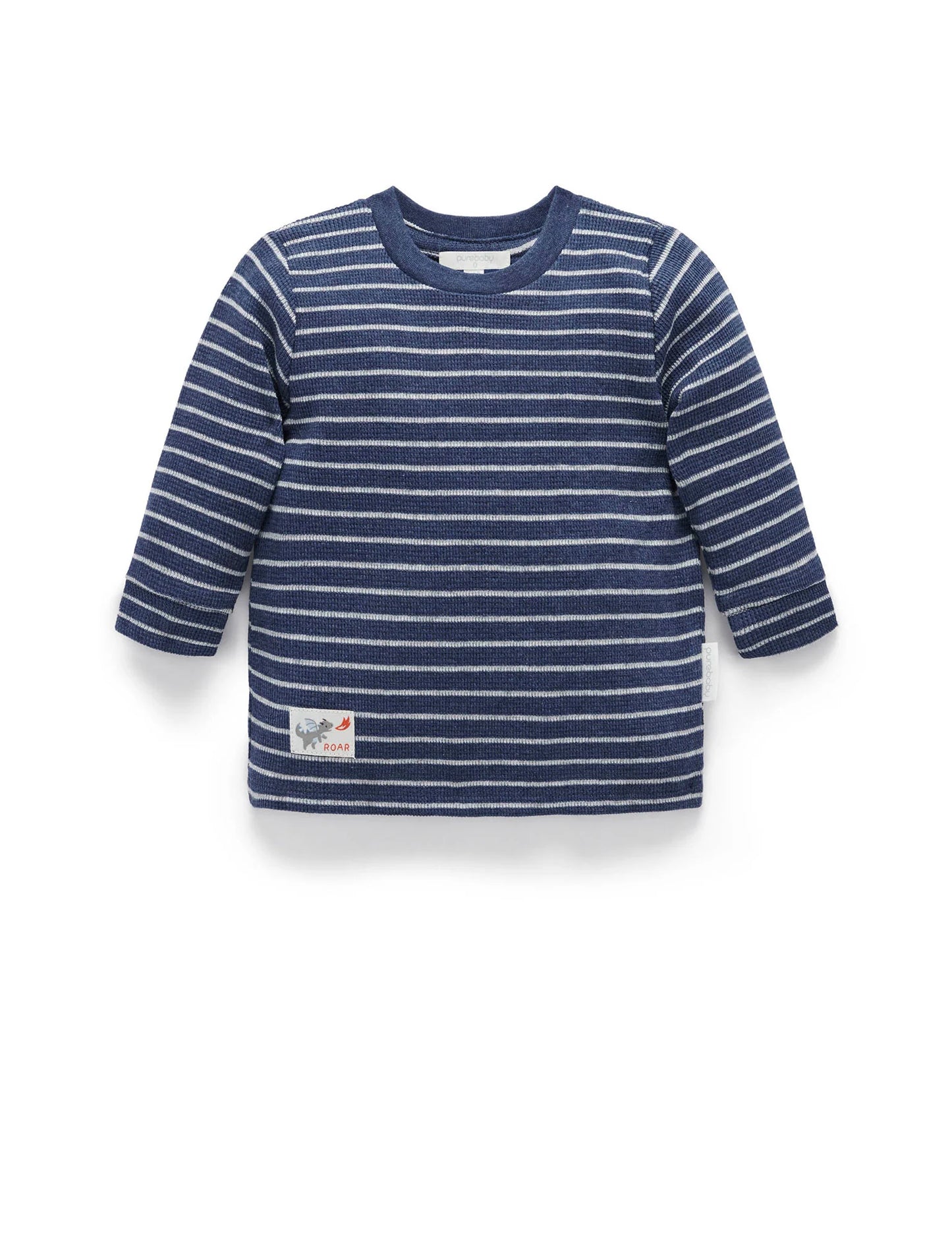 Waffle Top - Midnight Stripe