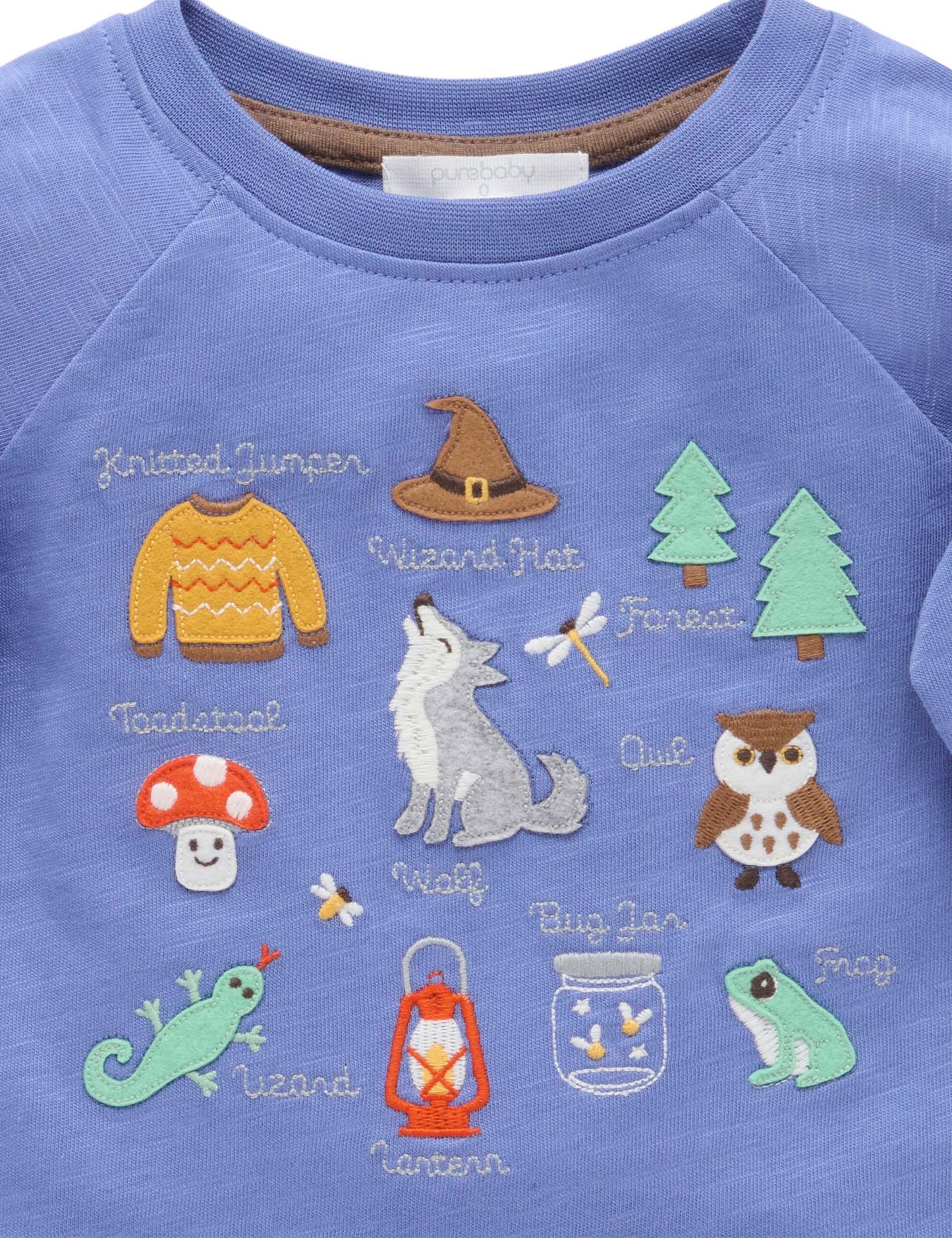 Magic Forest Tee - Saphire