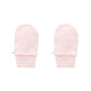 Purebaby Mittens - Pale Pink Melange