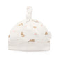 Purebaby Essential Knot Hat - Little Bunny