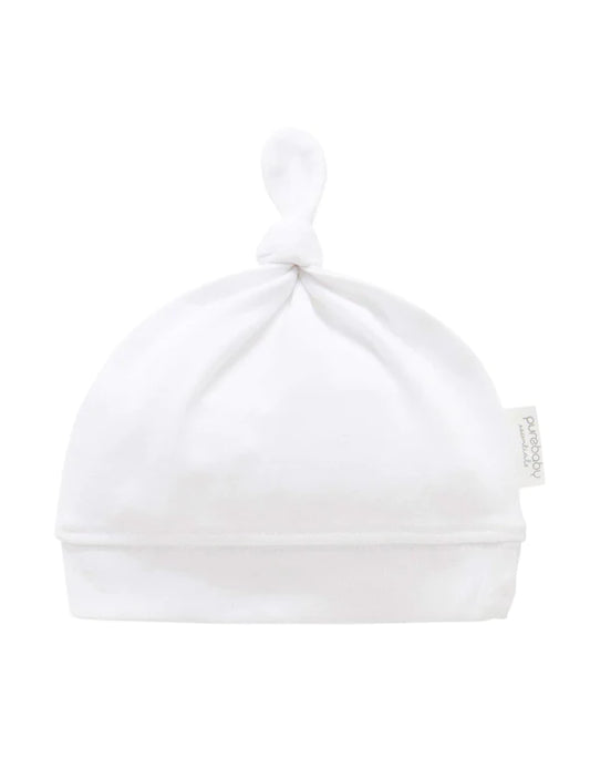 Knot Hat - White