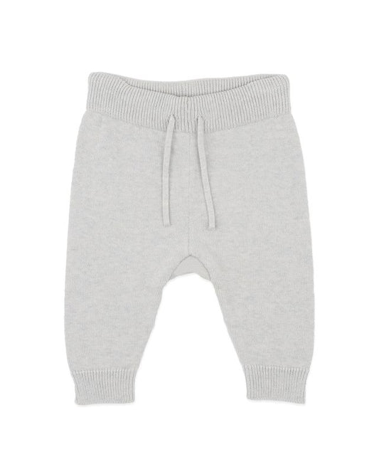 Knitted Pants - Grey Marl