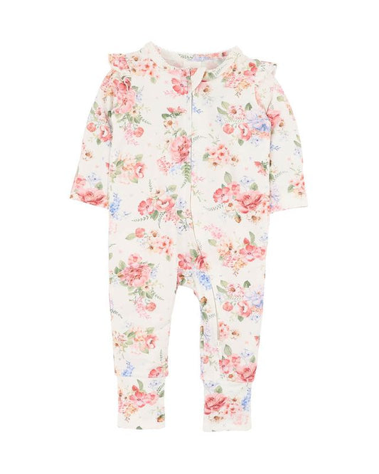 Anya L/S Zipsuit - Anya Bloom