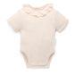 Pointelle Ruffle Bodysuit - Cloud