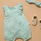 Ruffle Shortie Growsuit - Silhouette Print