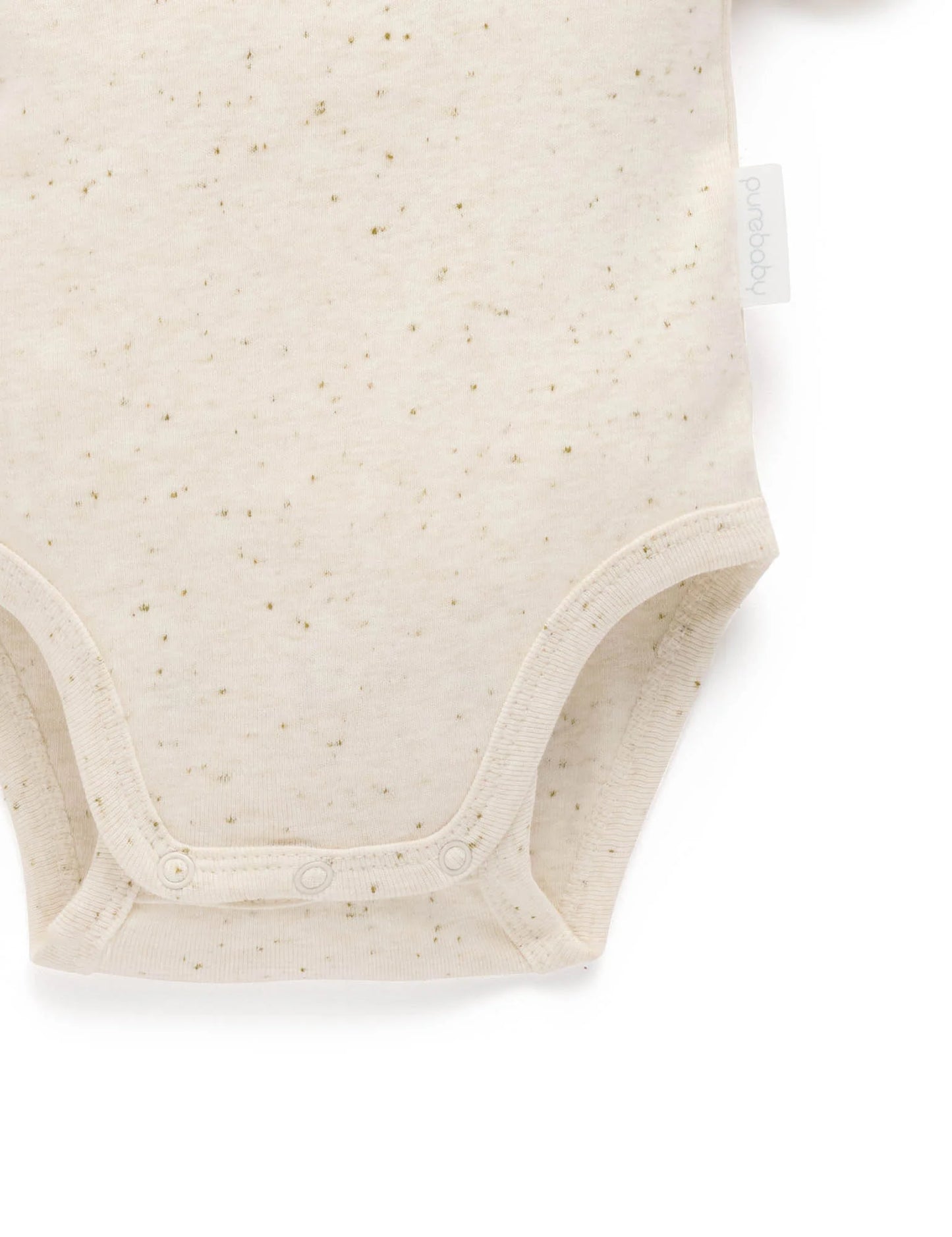 Duck Applique Bodysuit - Wheat Neppy