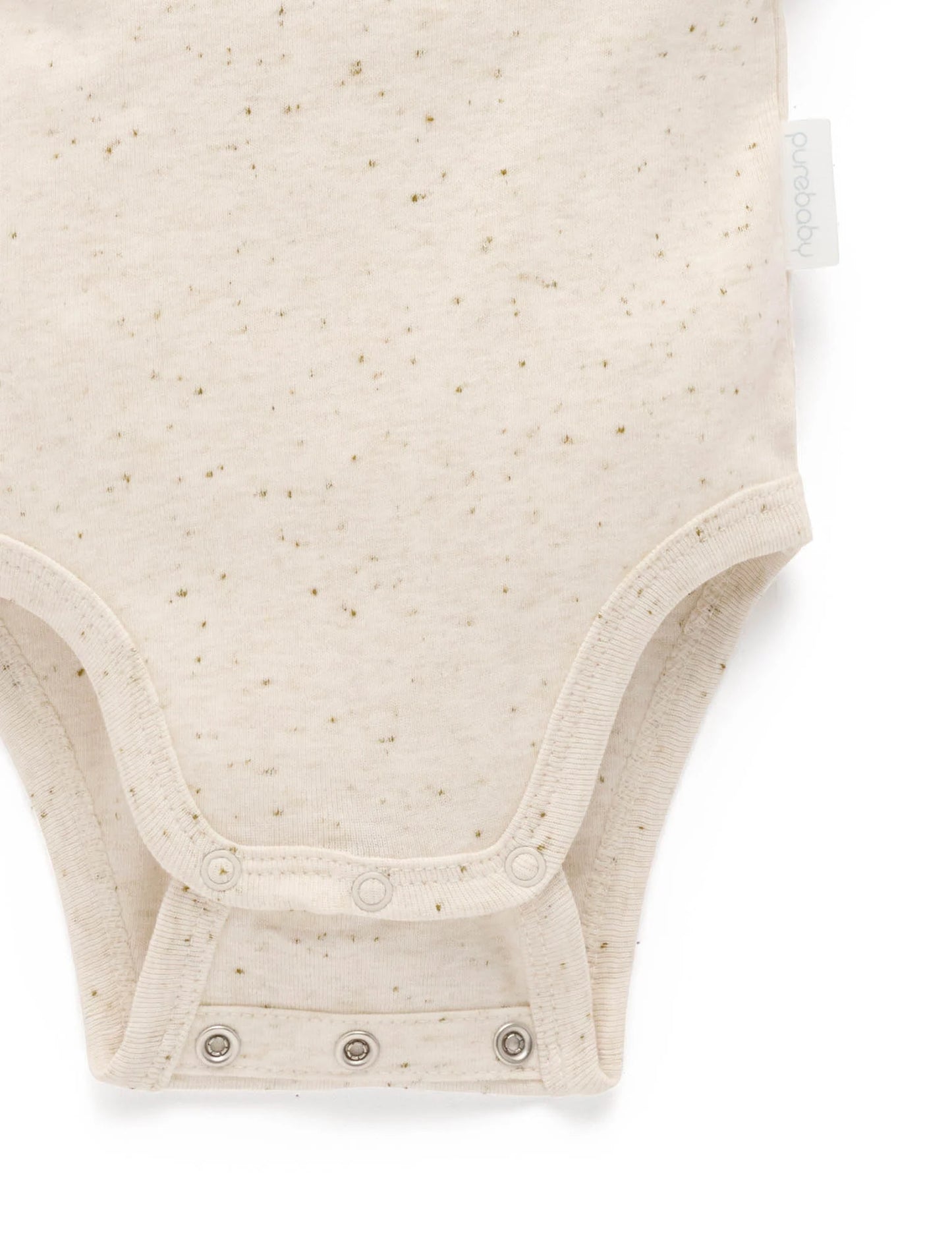 Duck Applique Bodysuit - Wheat Neppy