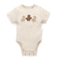 Duck Applique Bodysuit - Wheat Neppy