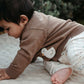 Goose Chenille Cardigan - Milk Chocolate Melangr