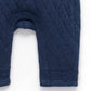 Quilted Overalls - Navy Wolf