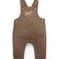 Bear Quilted Overalls