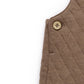Bear Quilted Overalls