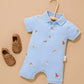 Doggy Polo Growsuit - Doggy Broderie
