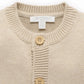 Toadstool Cardigan - Oatmeal Melange