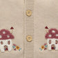 Toadstool Cardigan - Oatmeal Melange