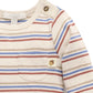 Striped Bodysuit - Saphire Stripe