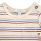 Striped Bodysuit - Saphire Stripe