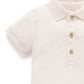 Polo Bodysuit - Cloud