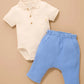 Polo Bodysuit - Cloud