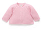 Scalloped Cardigan - Petunia Melange