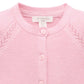 Scalloped Cardigan - Petunia Melange