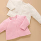 Scalloped Cardigan - Petunia Melange