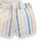 Doggy Tee and Short Set - Playful Stripe