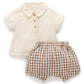 Gingham Set - Milk Chocolate