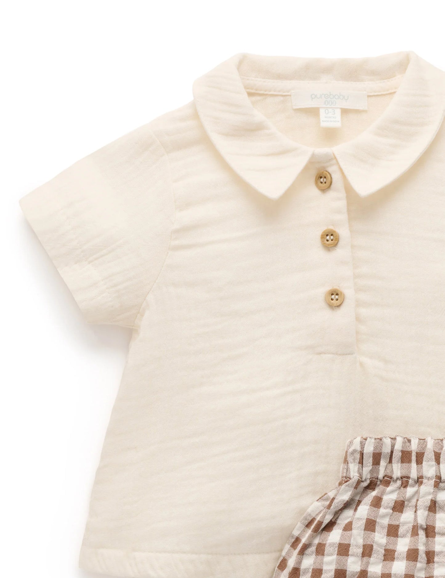 Gingham Set - Milk Chocolate