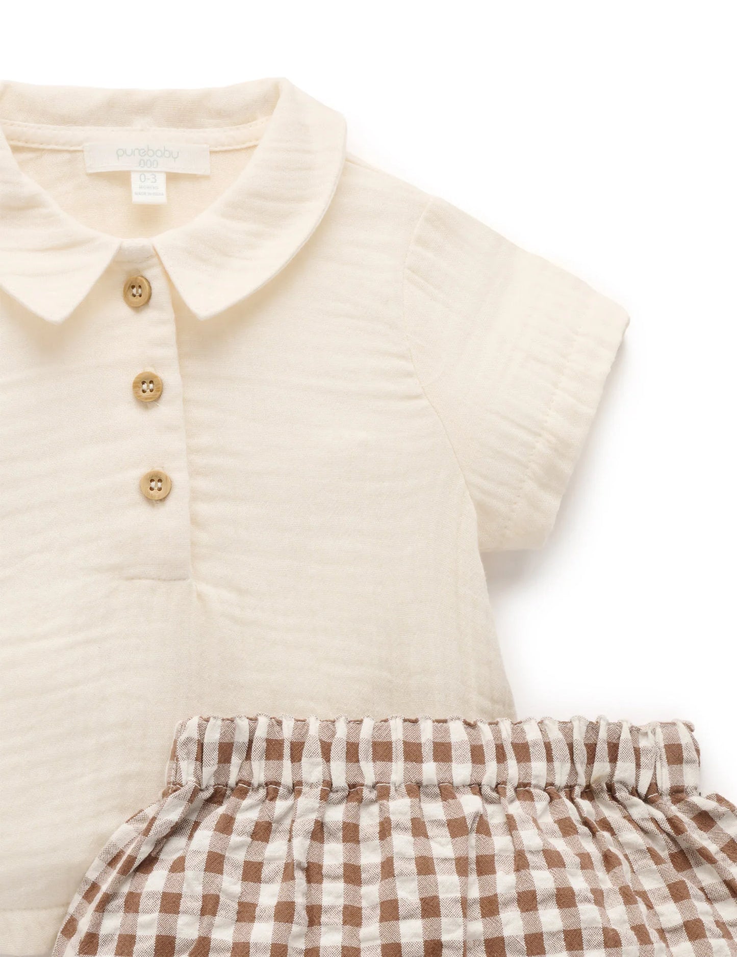 Gingham Set - Milk Chocolate