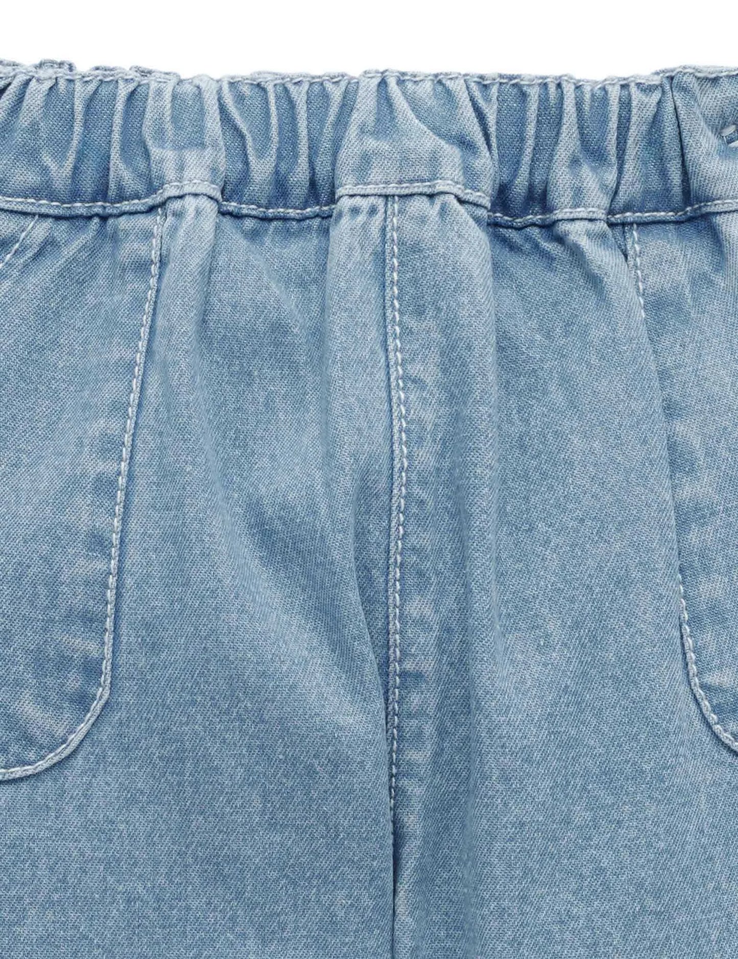 Chambray Pants - Faded Denim