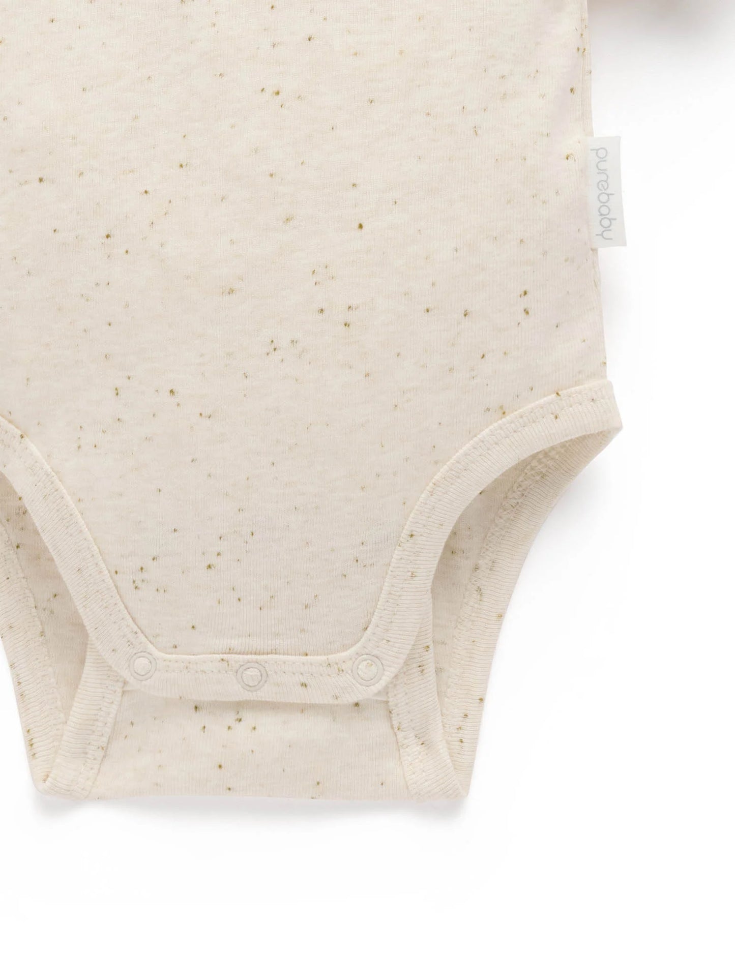 Puppy Applique Bodysuit - Wheat Neppy