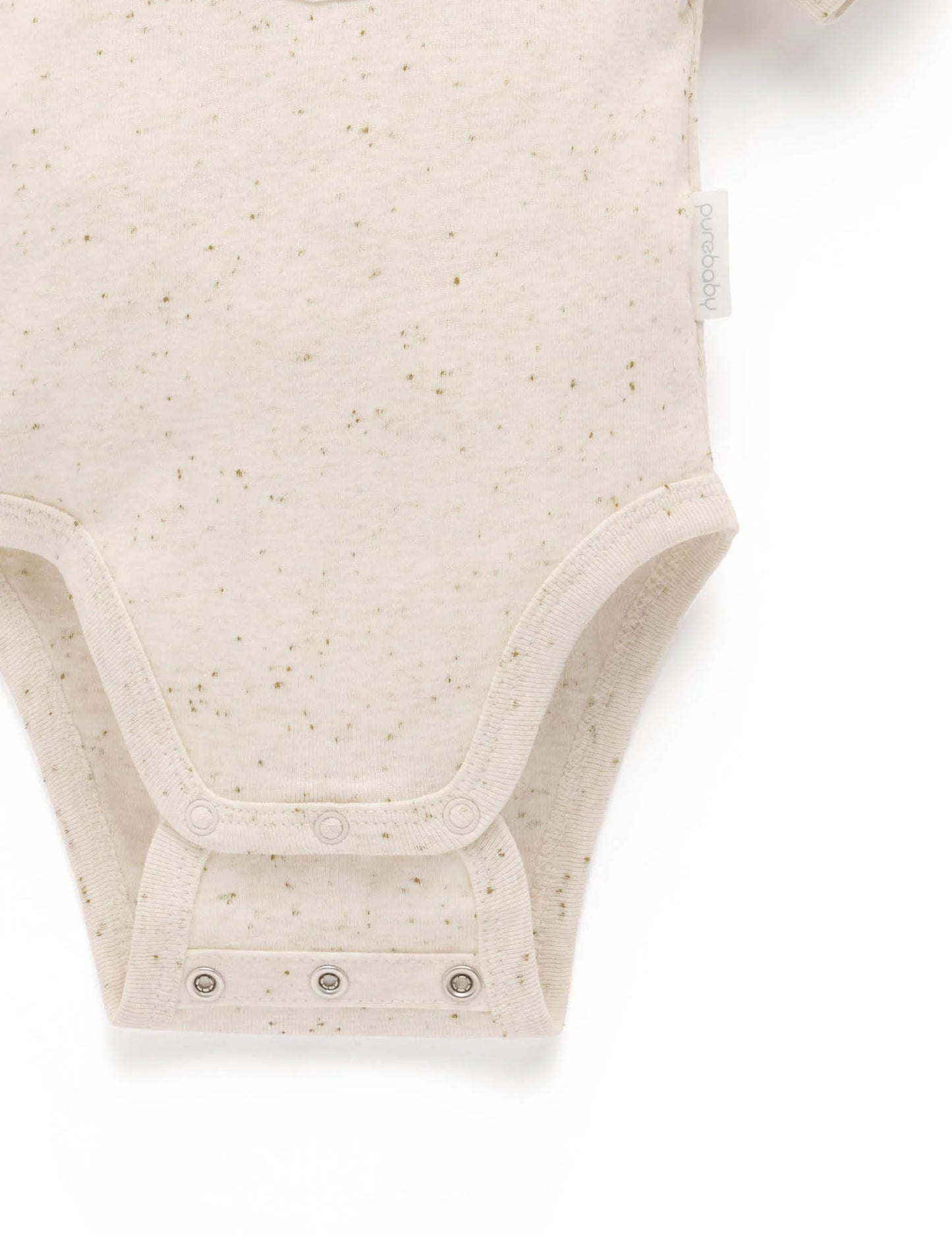 Puppy Applique Bodysuit - Wheat Neppy