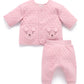 Quilted Track Suit - Petunia Melange