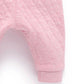 Quilted Track Suit - Petunia Melange