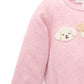 Puppy Applique Bodysuit - Petunia Melange