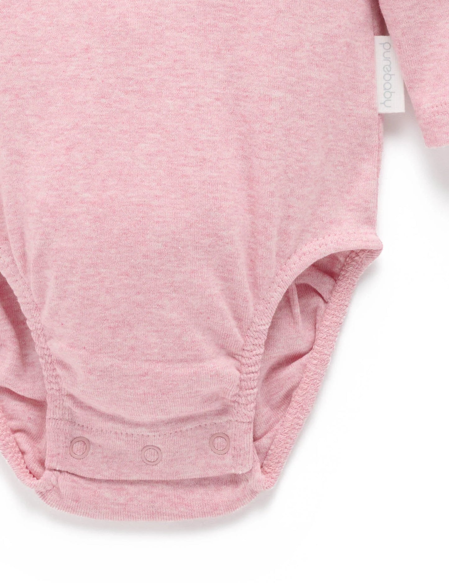 Puppy Applique Bodysuit - Petunia Melange