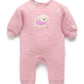 Puppy Quilted  Growsuit - Petunia Melange