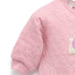 Puppy Quilted  Growsuit - Petunia Melange