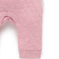 Puppy Quilted  Growsuit - Petunia Melange
