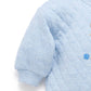 Doggy Quilted Growsuit - Sky Melange