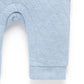 Doggy Quilted Growsuit - Sky Melange